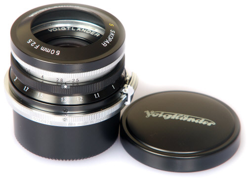 Voigtlander SC 50mm 50/2.5 Nikon Rangefinder Mount Lens