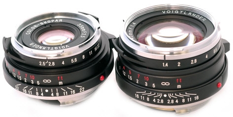 Voigtlander 35mm f/2.5 PII Leica M Color Skopar lens: shop