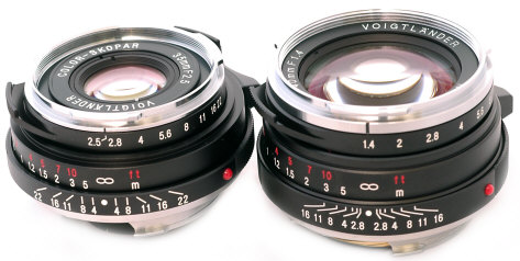 Voigtlander 35mm f/2.5 PII Leica M Color Skopar lens: shop 