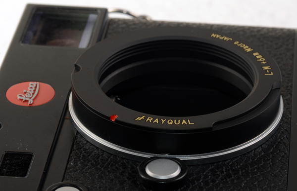 Rayqual Close Up Leica Screw Mt to Leica M Mount Lens Adapter