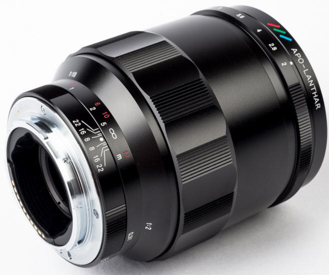 Voigtlander 65mm F 2 Aspherical Macro Apo Lanther Sony E Mount